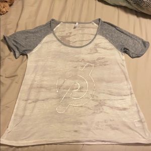 Mesh grey camo peloton shirt